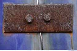 Photo Textures of Metal Rivets and Fasteners